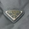 PRADA Domestic regular 29E117 fur-lined triangle logo down jacket coat 40 grayUsed