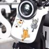 3pcs Creative 3 Sheets Practical Cat Car Sticker Cat Vehicle Stickers Car Supplies Car Decals