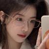 Retro Classic Rectangular Small Frame Glasses For Women Men Ultra Light Clear Reading Spectacle Blue Light Blocking Eyewear