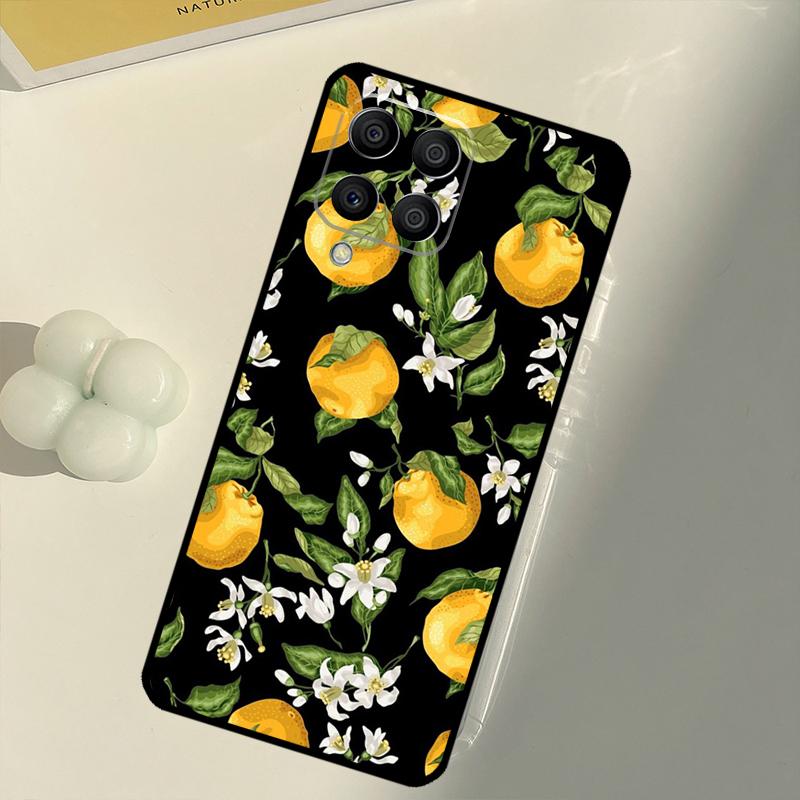 Tropical Summer Fruit Lemon For Samsung Galaxy M54 M21 M33 M53 M13 M12 M32 M52 M11 M31 M35 M55 M15 M14 M34 M06 M16 Case