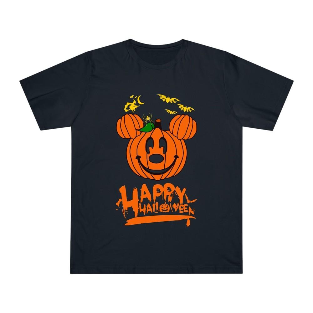 Funny Pumpkin Happy Halloween Tshirt Horror Bat Trick Treat Tee Witch Tshirt S