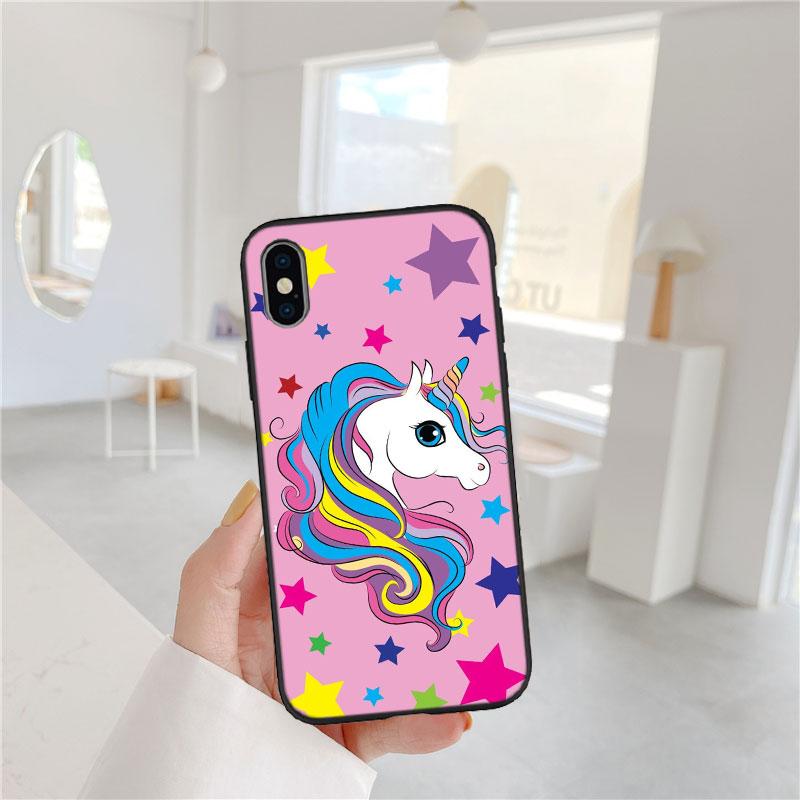 IX6 Cartoon Unicorn New Luxury Phone Case for Xiaomi Mi POCO C50 C51 C55 C65 X6 F6 F5 M6 C75 A1 A2 A3 5X 6X Lite Pro