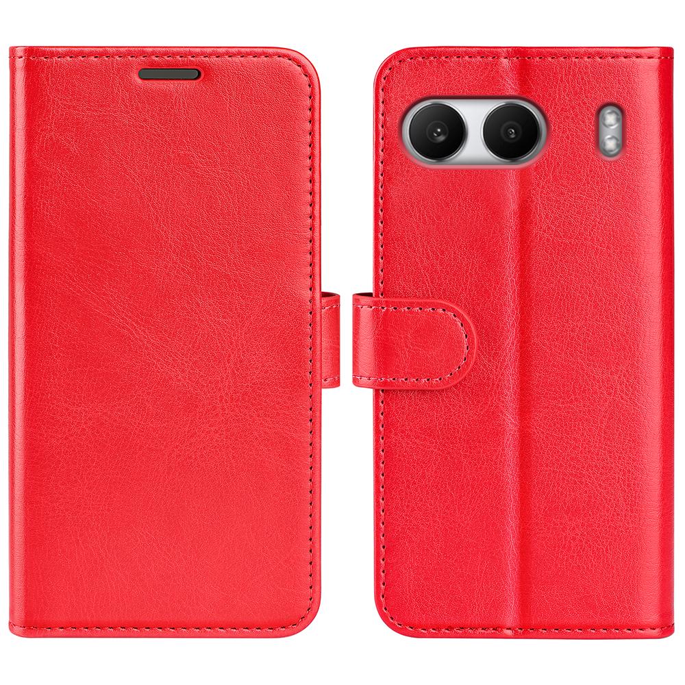 For OnePlus Nord 4 Wallet Case Crazy Horse Texture Stand Leather Phone Cover