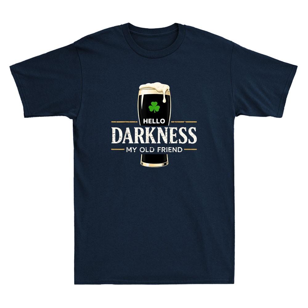 Hello Darkness My Old Friend Vitamin G Funny Drinking Quote Retro Unisex's T-Shirt