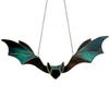 Bat Shaped Wall Hanging Bat Stained Gothic Bat Ornaments Funny Halloween Bat Pendant  Room