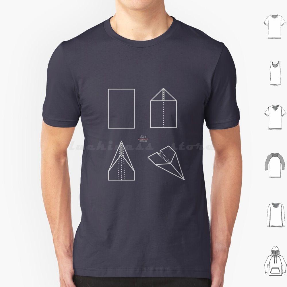 Paper Plane Manual T Shirt Big Size 100 Cotton Manual Instructions Blueprint Paperplane Papaer Plane Plane Pictures Series