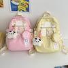 Cute Little Fresh Girl Backpack Korean Version Light Schoolbag Small Backpack for Elementary School Girls and Junior High School Students