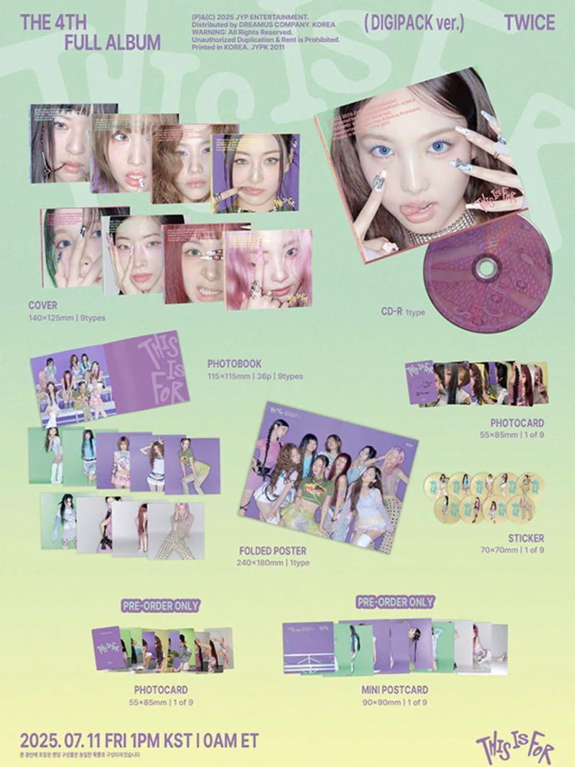 

[USED] TWICE Album This is for