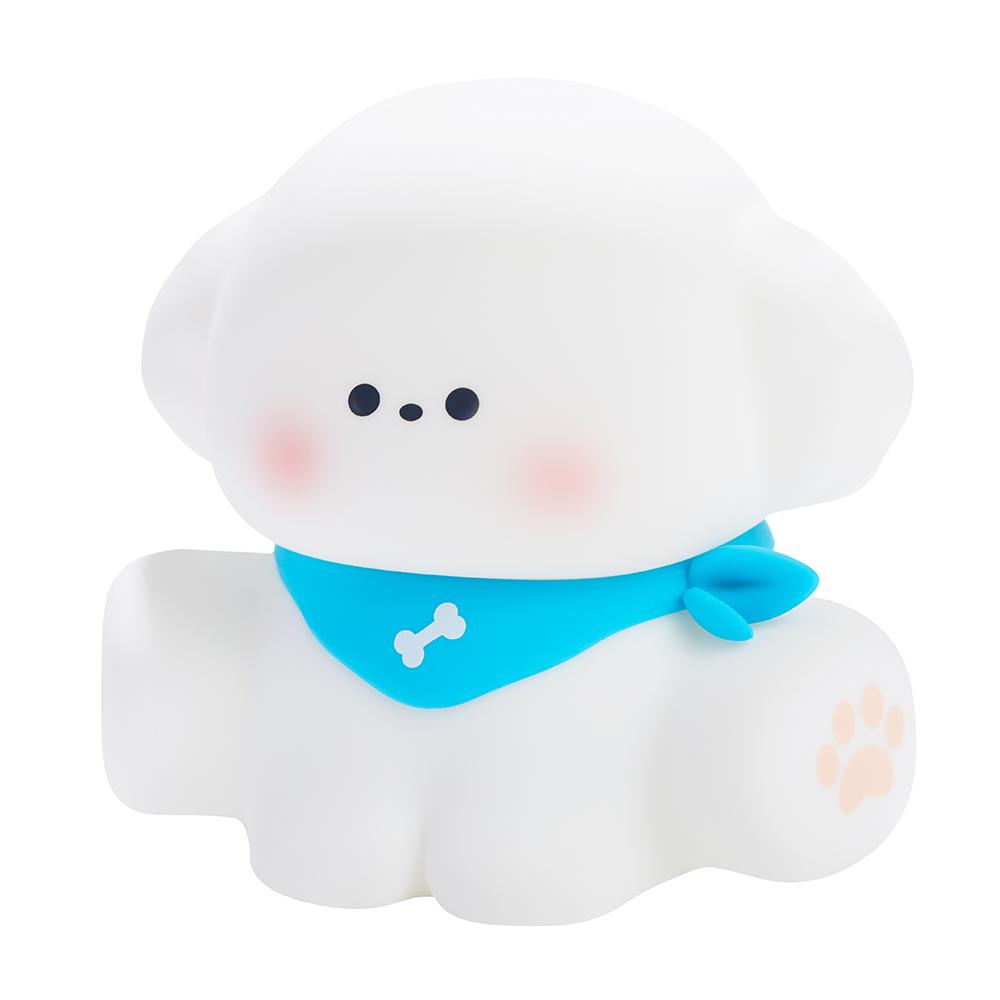 

Cute Puppy Eye Protection Night Light Warm Light Tap Dimmable Table Lamp A