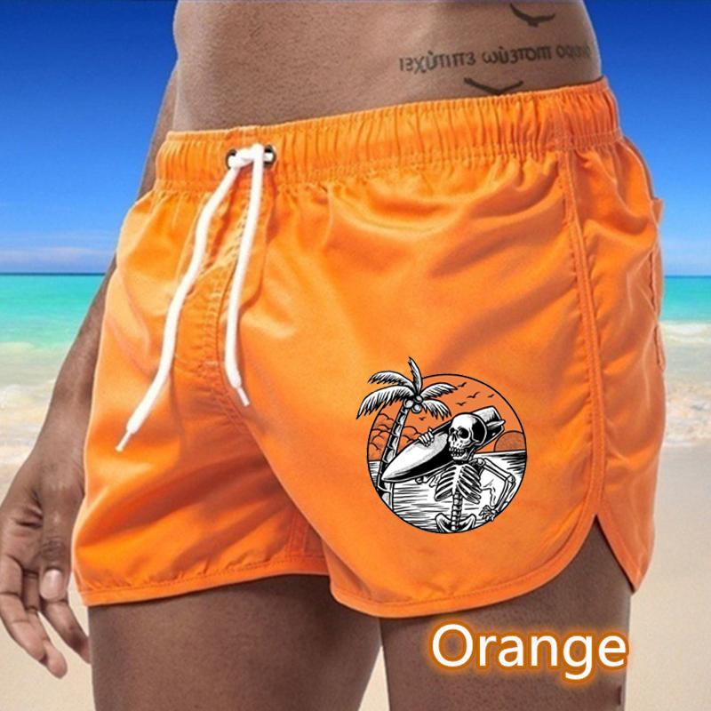 BBK-71 Summer New Men's Quick-Drying Swim Trunks Sports Pants Swimwear Beach Shorts Jogging Shorts Sports Creative basketball print