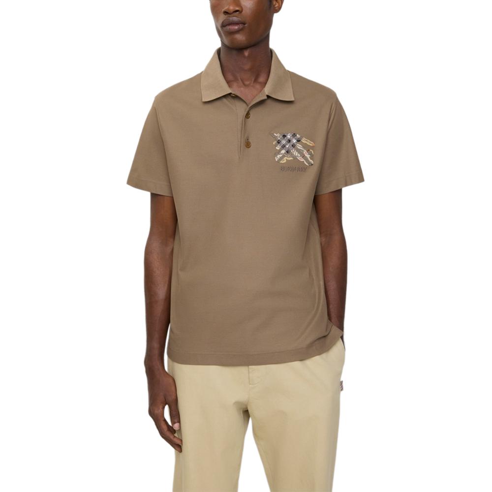 Burberry Equestrian Knight-check Polo Shirt 81161191