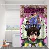 Anime Ouran High School Host Club Pink Waterproof Polyester Shower Curtain Waterproof Bathroom Curtain Liners 90X180Cm