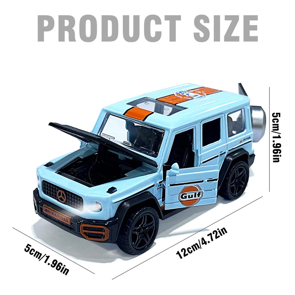 1:36 Off Road Car Model Casting Metal Toys Vehicles Sound and Light Children Boys Gift Collective Voiture Miniature for Mercedes