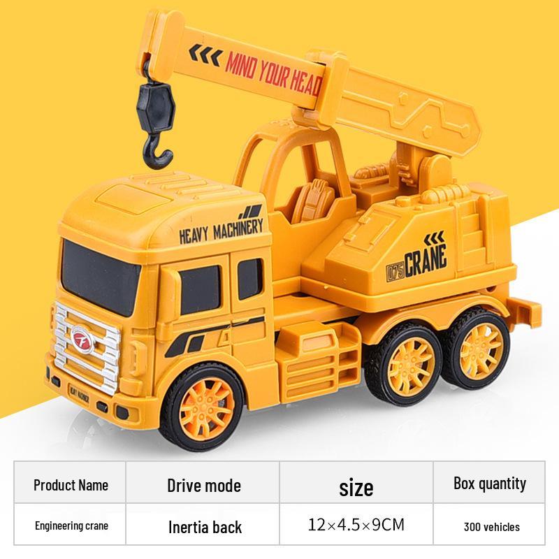 Pull-Back Excavator & Bulldozer Toy Set for Kids - Small Construction Vehicles
