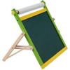 3-in-1 Tabletop Kids Art Easel Double-Sided Magnetic Whiteboard Chalkboard