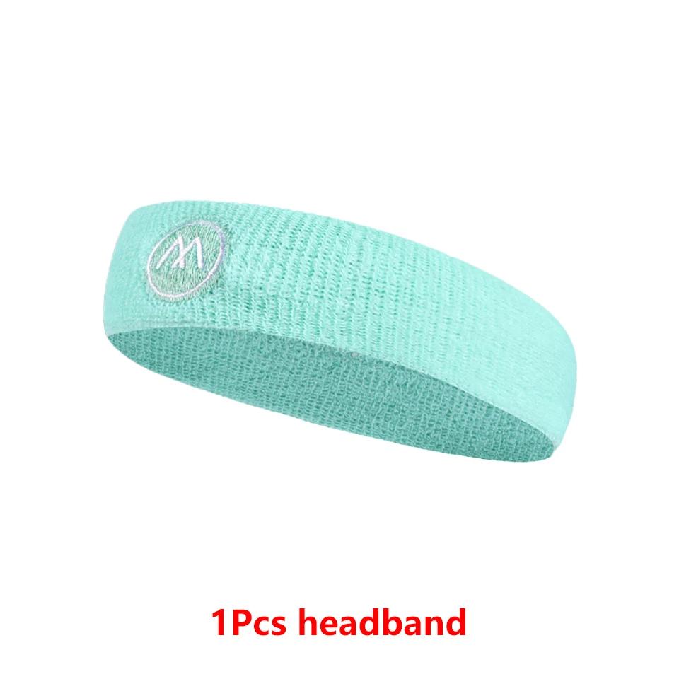 Exercise Headband Wristband Set Gym Sweatband for Men Women Comfortable Yoga Tennis Workout Weight Loss Fitness