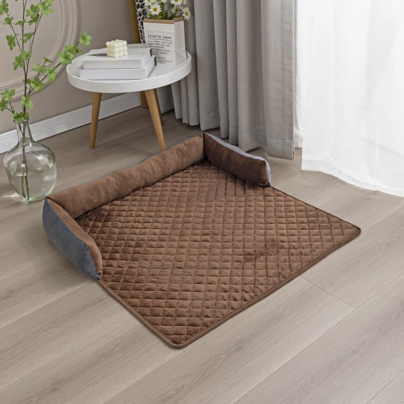 Doghouse Cat House Four Seasons Simple Waterproof Soft Comfort Dog Mat Cat Bed Anti-Slip Pet Sofa Pad