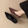 Spring/ Autumn Comfortable Stiletto Women's Shoes Suede Party Women's Shoes Fashion Pointed Toe High Heels
