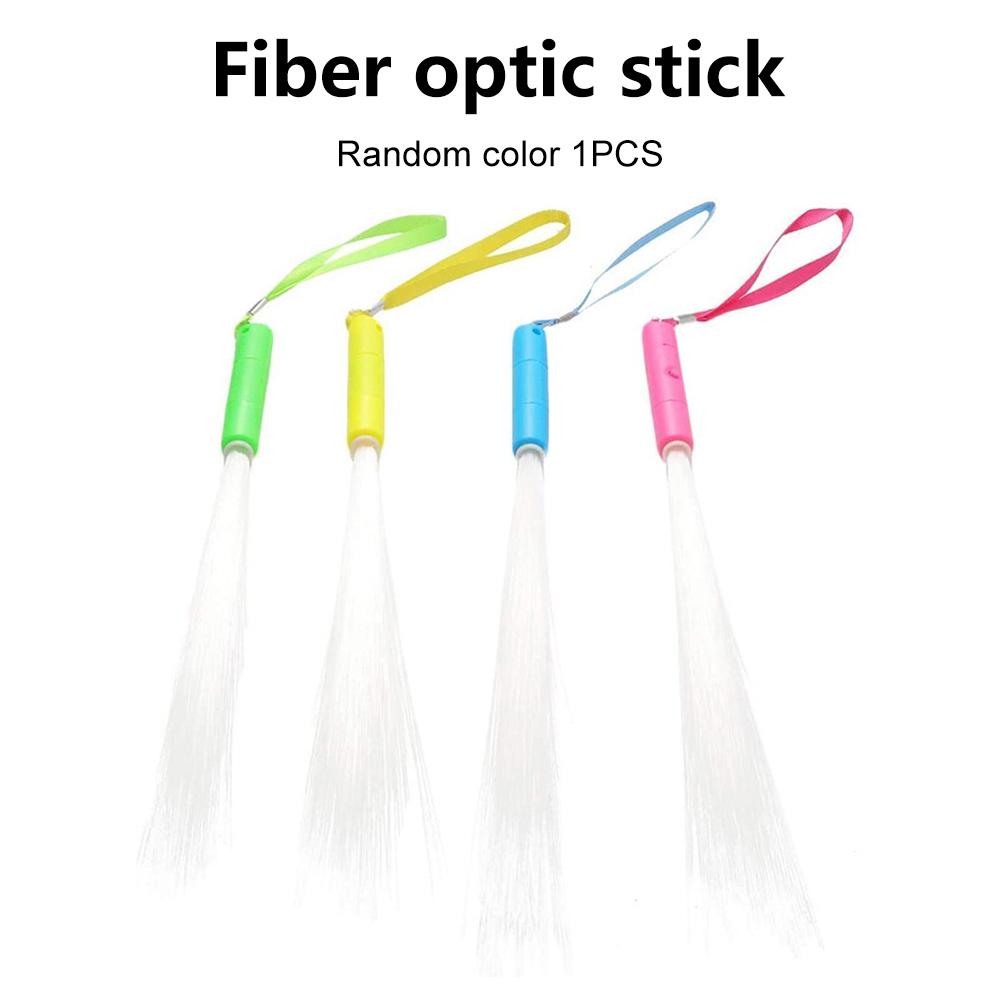

1 шт. светящаяся палочка светящаяся волоконная палочка светящаяся палочка светодиодная игрушка вечеринка ночник реквизит рождественский подарок на день рождения свадебный подарок на вечеринку