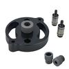 Upgraded 3-10mm Vertical Pocket Hole Jig Self Centering Dowelling Jig Woodworking Alloy Hole Drill Guide Puncher Locator Tools