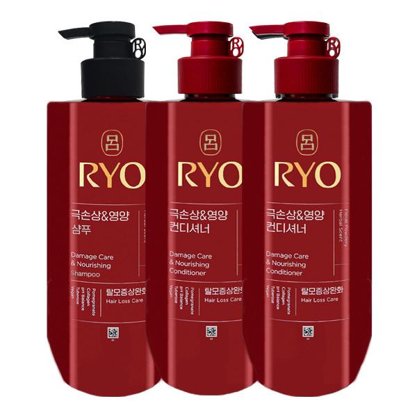 RYO Hambit Extreme Damage and Nourishing Shampoo 592ml + Conditioner 592ml x2