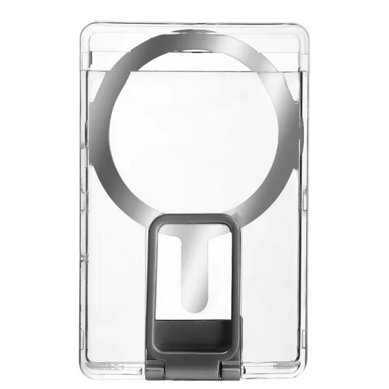 

Магнитный держатель для мобильного телефона, сумка для карт, съемная магнитная подставка для телефона, подходит для Apple Magsafe, кронштейн для iPhone 15 Pro чёрный