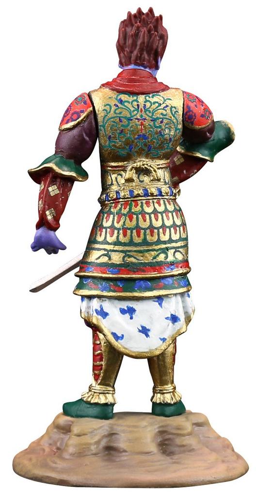 MiniQ Miniatyrkub 006 Generell Shogun PVC Målad Komplett Figur