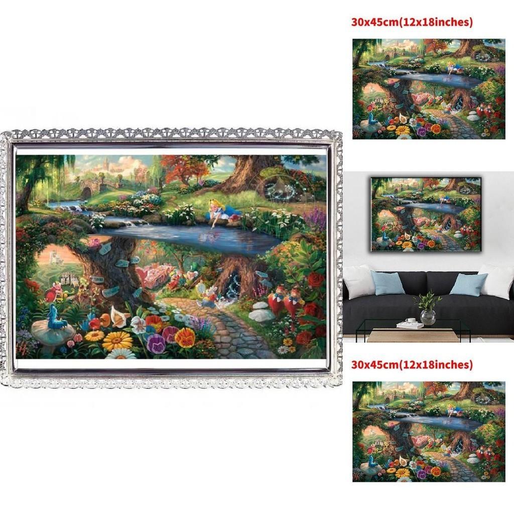 Meerjungfrauenprinzessin Leinwand Wandkunst Modernes Märchen Schlafzimmer Kinderzimmer Dekorative Malerei