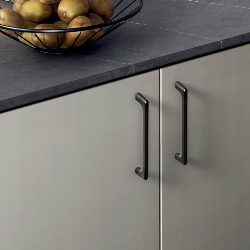 2pcs 128 Solid Zinc Alloy Cabinet Handles Solid Drawer Knobs Kitchen Cupboard Door Pulls Furniture Handle Cabinet Hardware