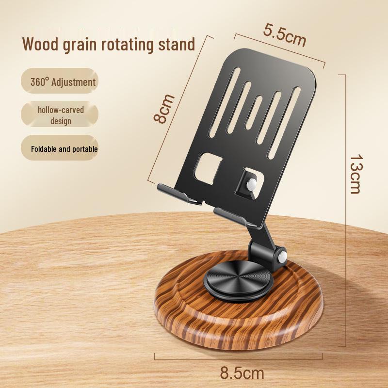 Rotatable Foldable Metal Tablet & Phone Stand for Desktop