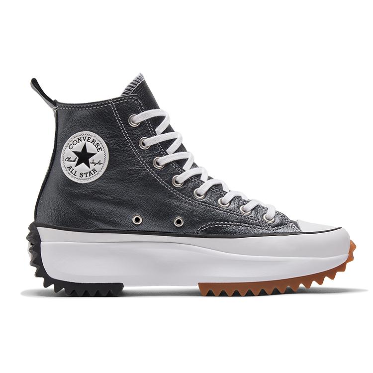 Run Star Converse Hike High 'Metallic Classics - Nero' 169241C