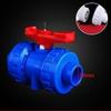 1pc PVC Union Ball Valve 20 25 32 40 50mm Water Pipe Ball Valve Garden Irrigation Aquarium Fish Tank PVC Pipe Tube Valve