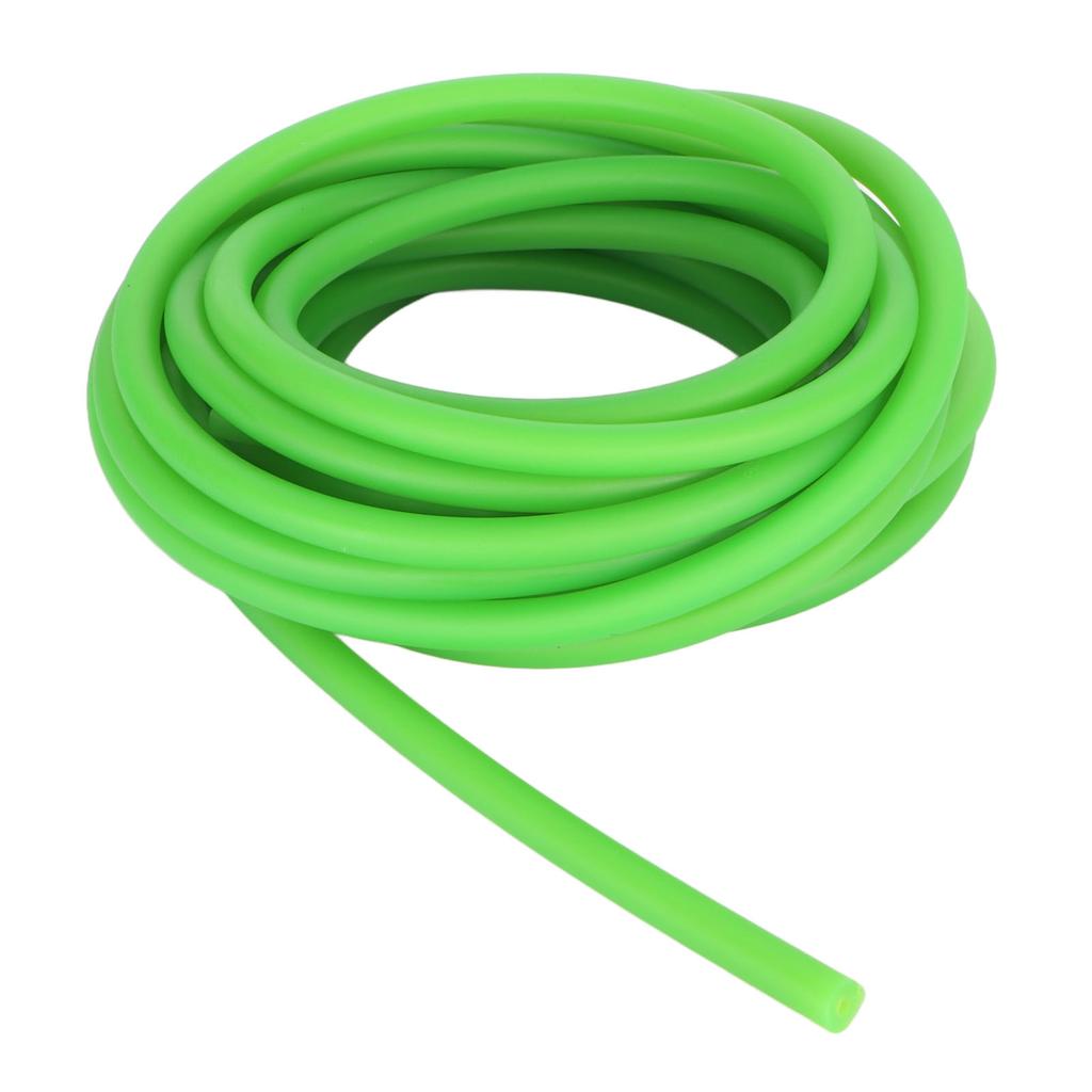 5m Accessories Natural Latex Band Latex Resilient Tube for Catapult Outdoor Hunting Fluorescent Green
