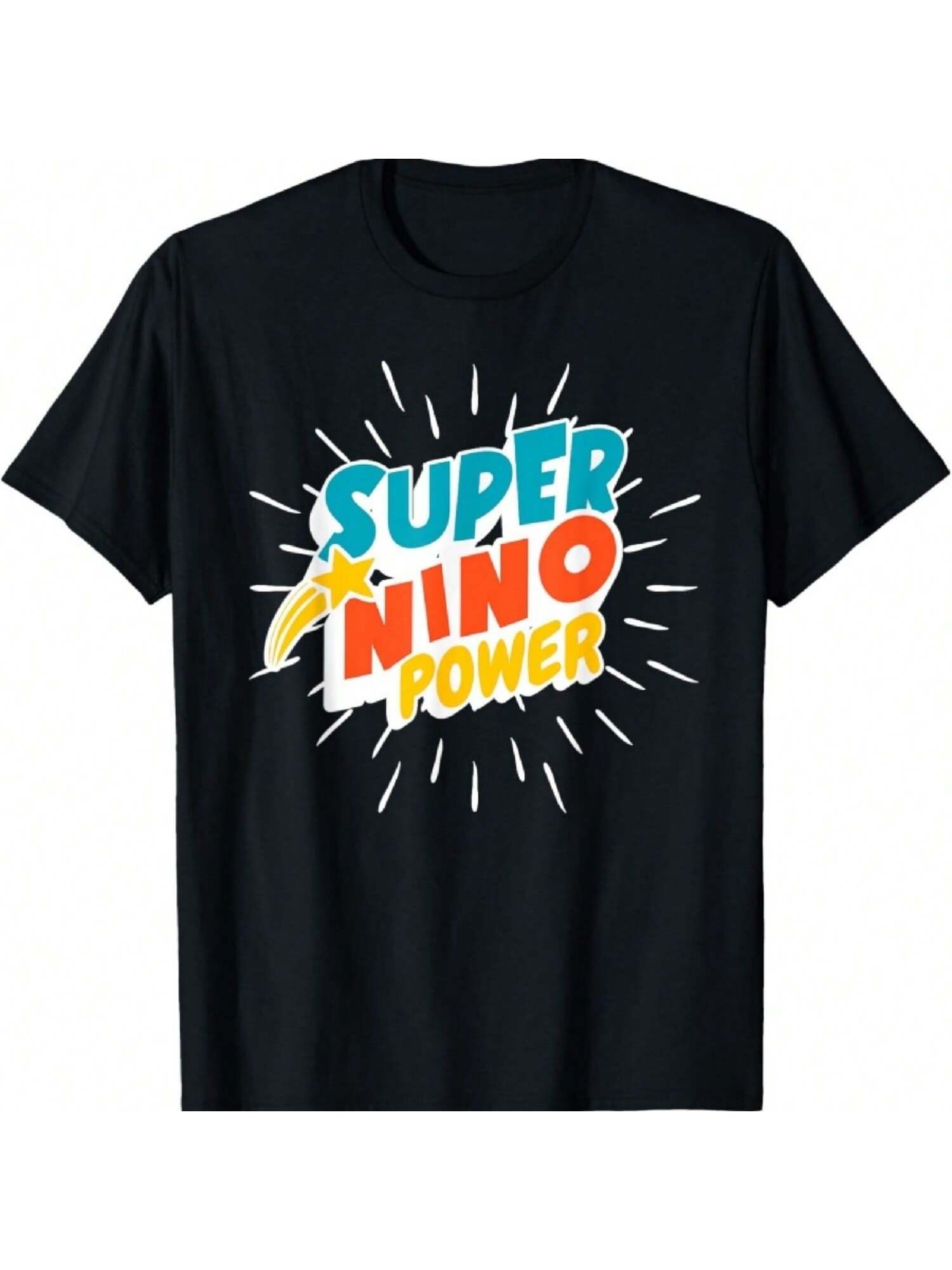 Super Nino Power Padrino Spanish Godfather Funny Hero T-Shirt S разноцветный