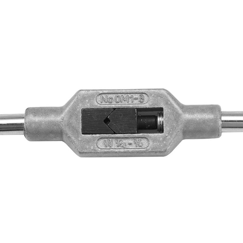 1Pc Adjustable Tap Wrench for Thread Tap Handle Steel Hand Taps Holder Tapping Reamer Tools