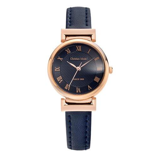 

[CHRISTIAN MODE] CHRISTIAN MODE Classic Women s Leather Watch CM347NVNV_L CM347NVNV_L