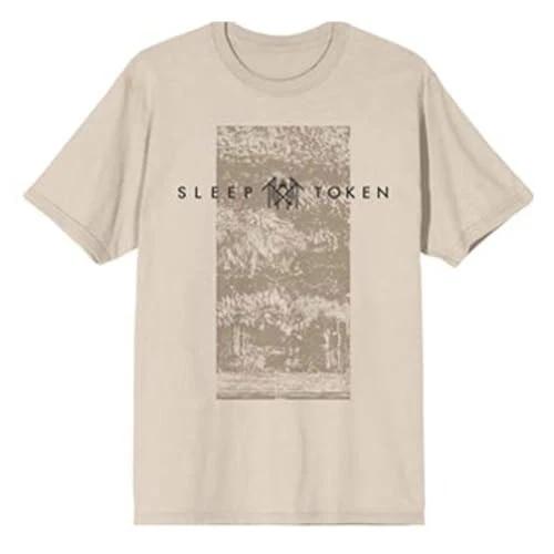 Sleep Token Even In Arcadia Mono T Shirt Size M Natural 4XL