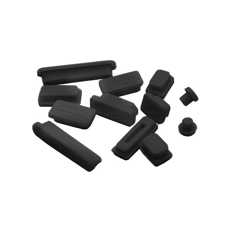 

16Pcs Universal Dustproof Notebook Port Plug Silicone Protector Usb Elastic Laptop Computer Interface Waterproof Cover Stopper