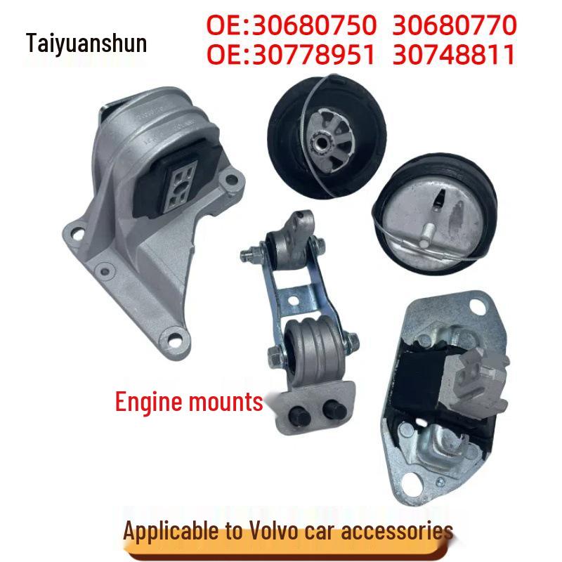 Engine Mount Bracket and Bushing for VOLVO S60, S80, V70, XC90 30680770 30748811 8624757 30680750