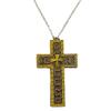 with Secret Compartment Chain Pendant Necklace Openable Charm Jewelry Cross Pendant Necklace