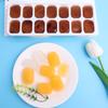 14 Cell Silicone Ice Cube Making Tool with Lid