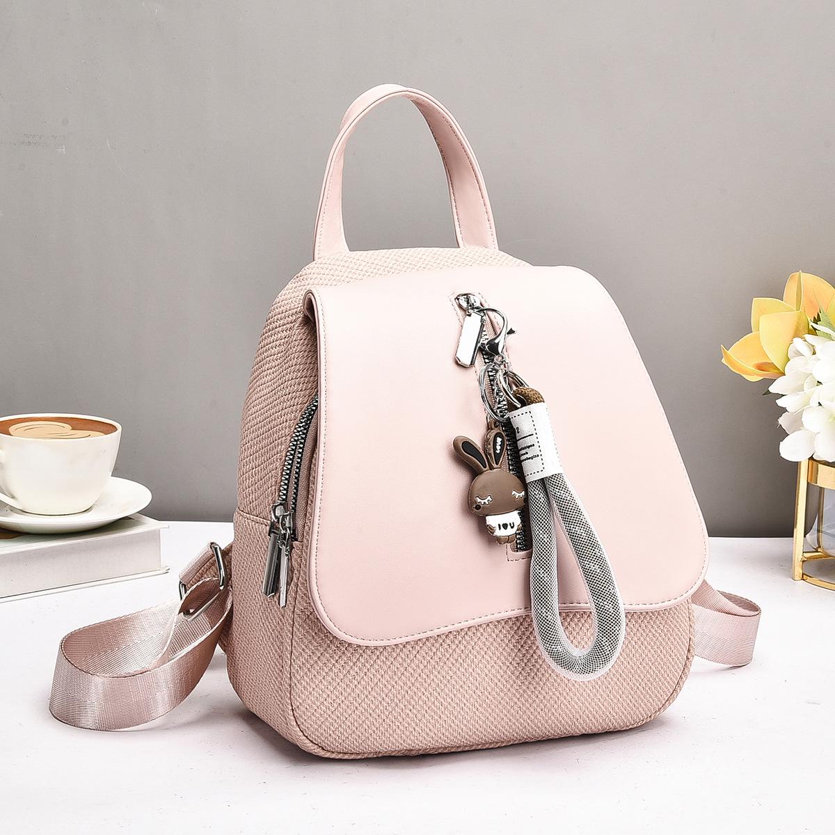 

Versatile Women s Backpack for College, Travel, Commute & Casual Outings - Large Capacity & Fashionable Design 22x12x24 cm, Handle 9 cm