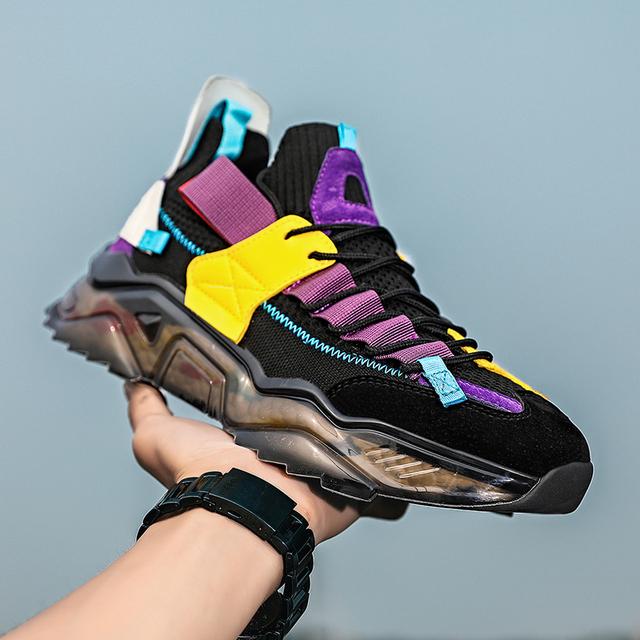 

Мужская повседневная обувь. Летняя новая нескользящая обувь на мягкой подошве. Износостойкая обувь на мягкой подошве. Высококачественная модная обувь с подошвой из попкорна. 40 чёрный