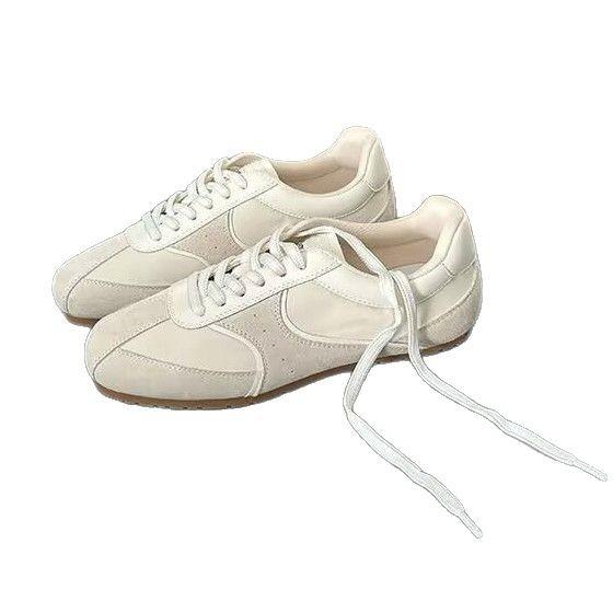 Soft-soled retro moral training shoes women's 2025 spring new soft leather casual Forrest Gump shoes flat-soled commuter style versatile board shoes