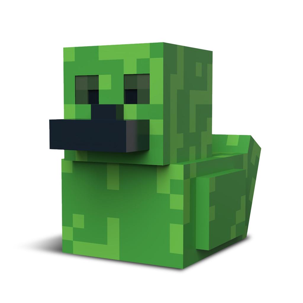 TUBBZ 1st Edition Creeper Collectible Vinyl Rubber Duck Figure - Official Minecraft Merchandise - TV, Movies & Video Games