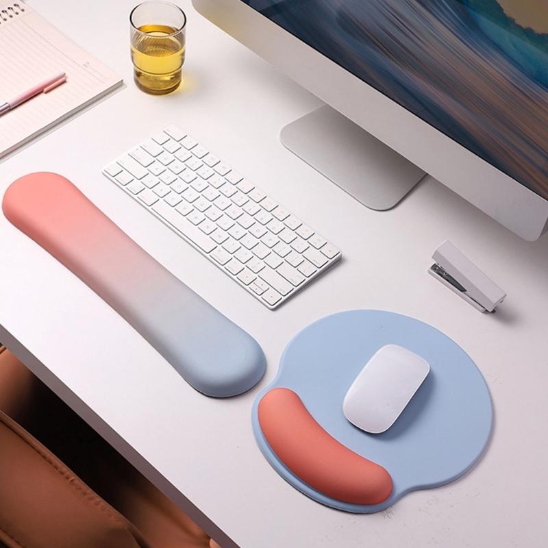 Bequeme Tastatur-Handgelenkauflage Memory-Schaum Einfache Tipp-Tastaturauflage Handgelenkauflage für Computer Laptop Home Office