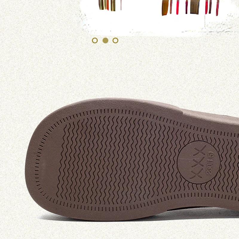 Fashion Platform Shoes for Women Retro Leather Round Shoes Women Comfortable Soft Soles Shoes Slip-on Flats Breathable Female Footwear