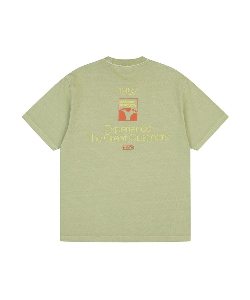 OUTDOOR PRODUCTS Tree Logo T-Shirts (Khaki)