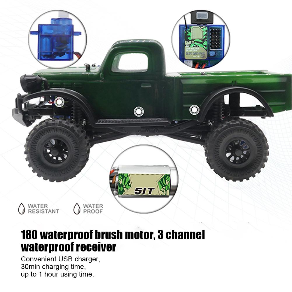 Tetra Sport K1 Mini Simulation Remote Control Truck 2.4Ghz RC Car Model Vehicle