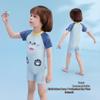 JELLYBABY Boys' Color Block One-Piece Swimsuit